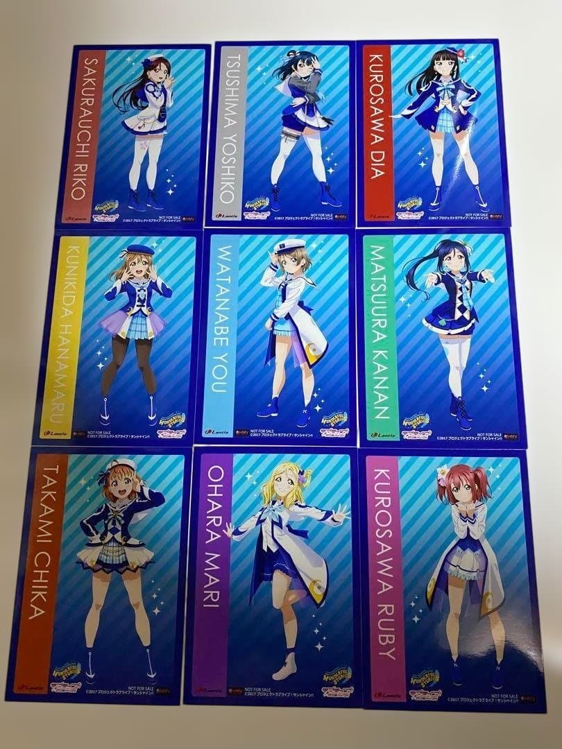 ラブライブ サンシャイン WONDERFUL STORIESブロマイド