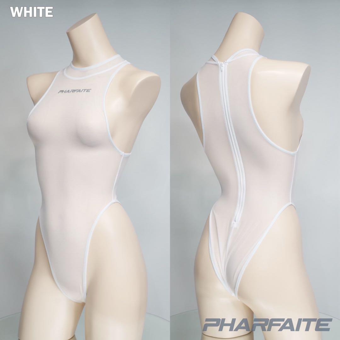 pharfaite 新作 PF706WHT2 ホワイト Mサイズ 競泳水着