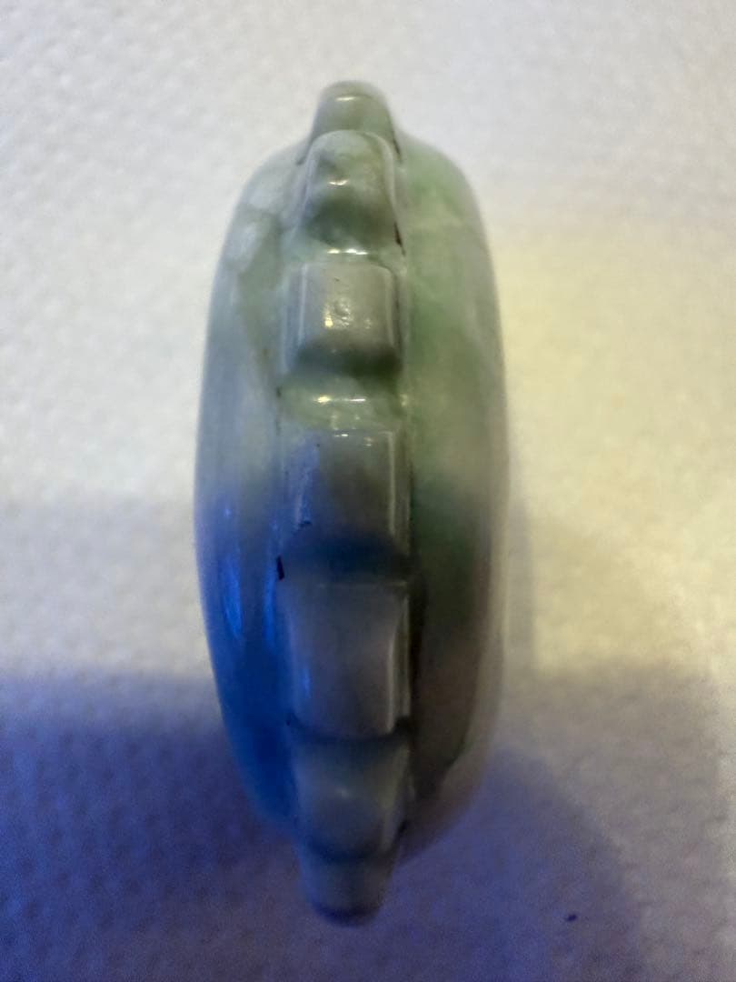 糸魚川翡翠‼️獣形勾玉‼️58,300円にて購入品‼️これ以上の値引きはいたしません‼️