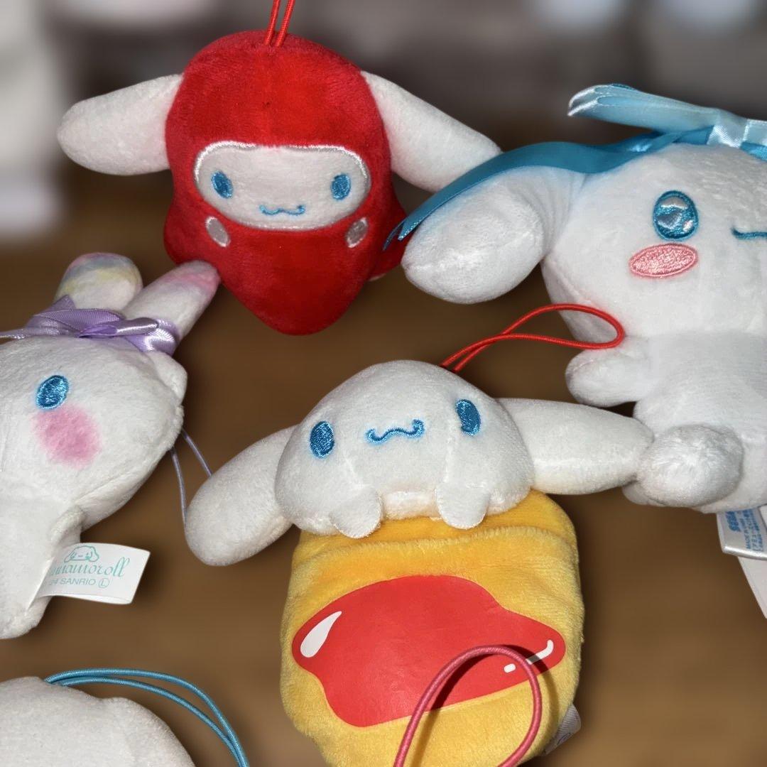 シナモロール不思議の国のぬいぐるみ、お世話セット、グッズ20点セット