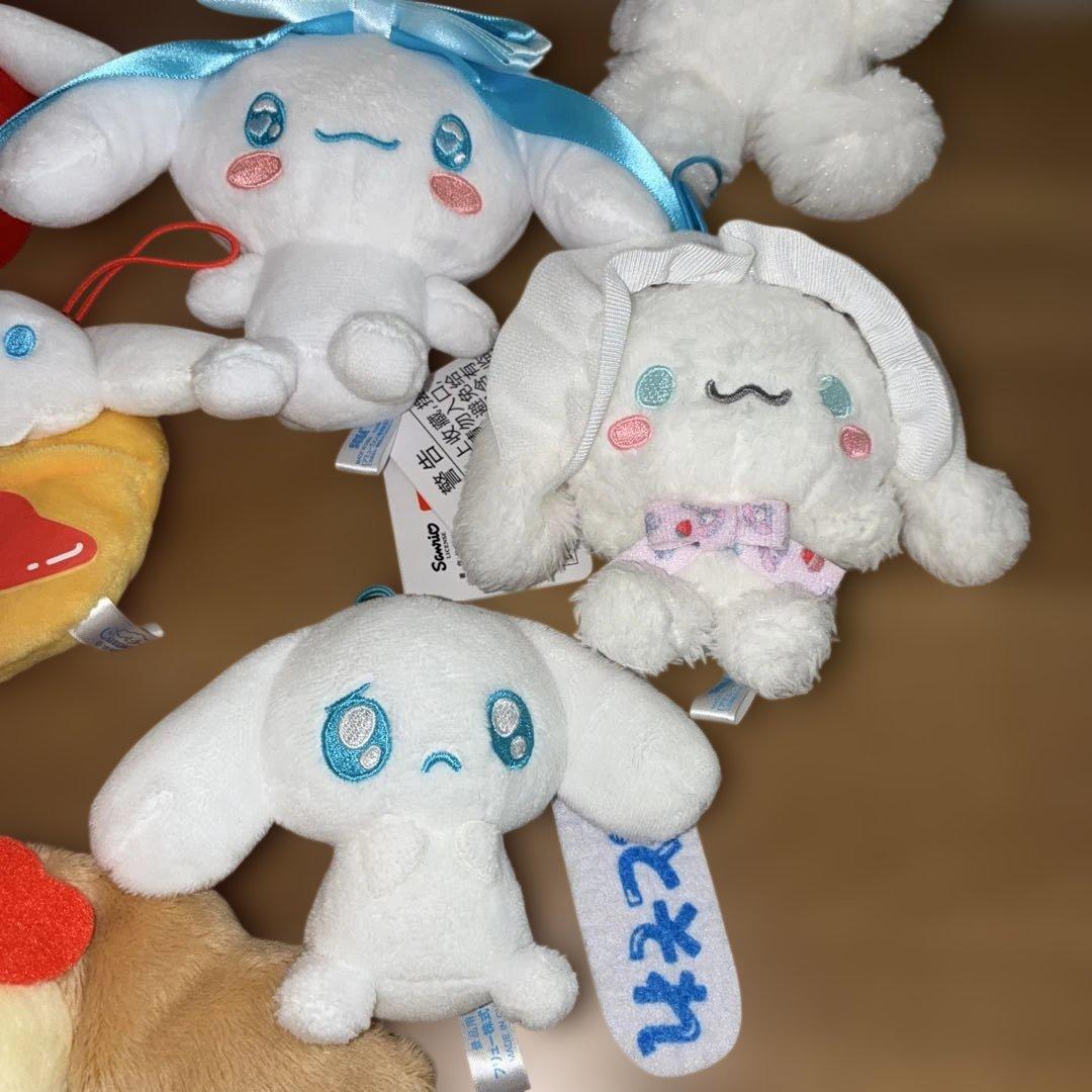 シナモロール不思議の国のぬいぐるみ、お世話セット、グッズ20点セット