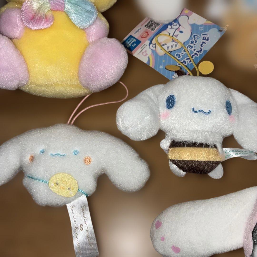 シナモロール不思議の国のぬいぐるみ、お世話セット、グッズ20点セット