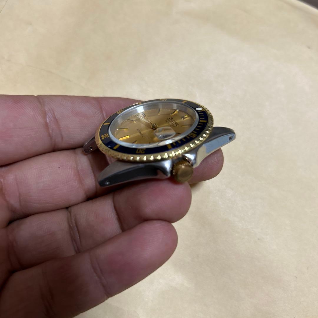軽*沢様 中古メンズ ブローバ BULOVA ブランド 自動巻き腕時計