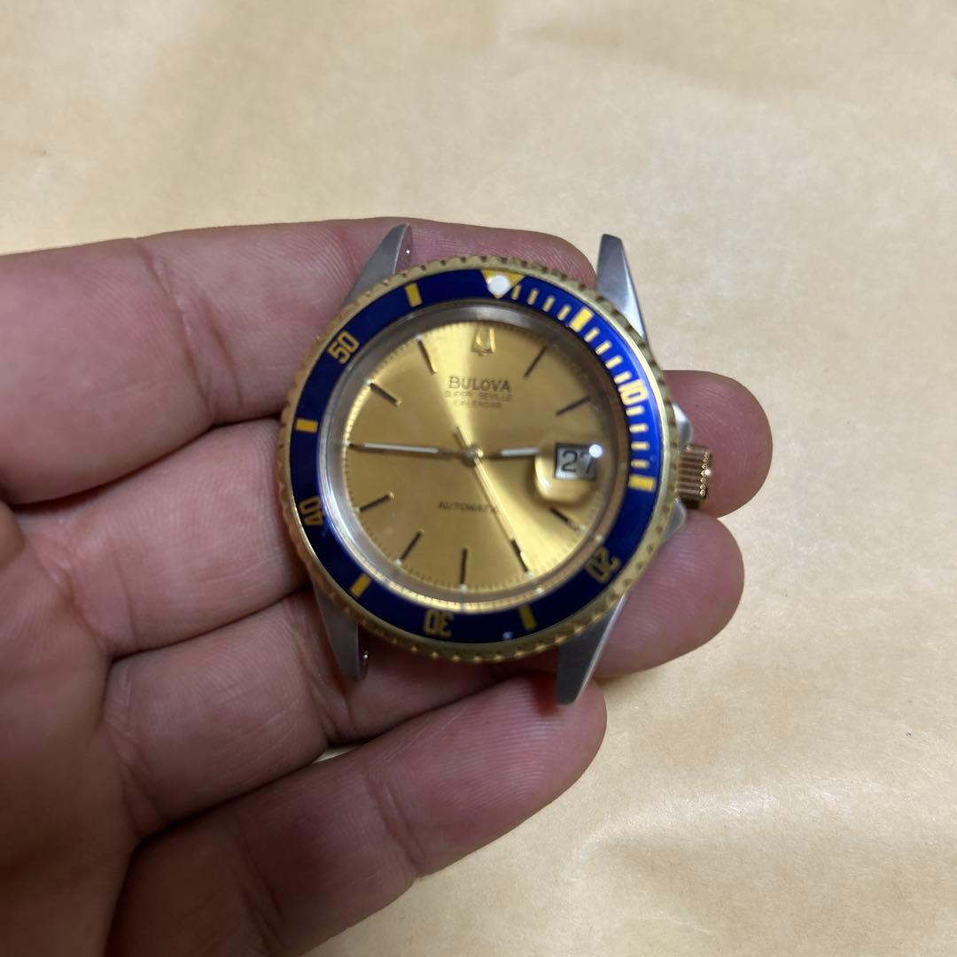 軽*沢様 中古メンズ ブローバ BULOVA ブランド 自動巻き腕時計