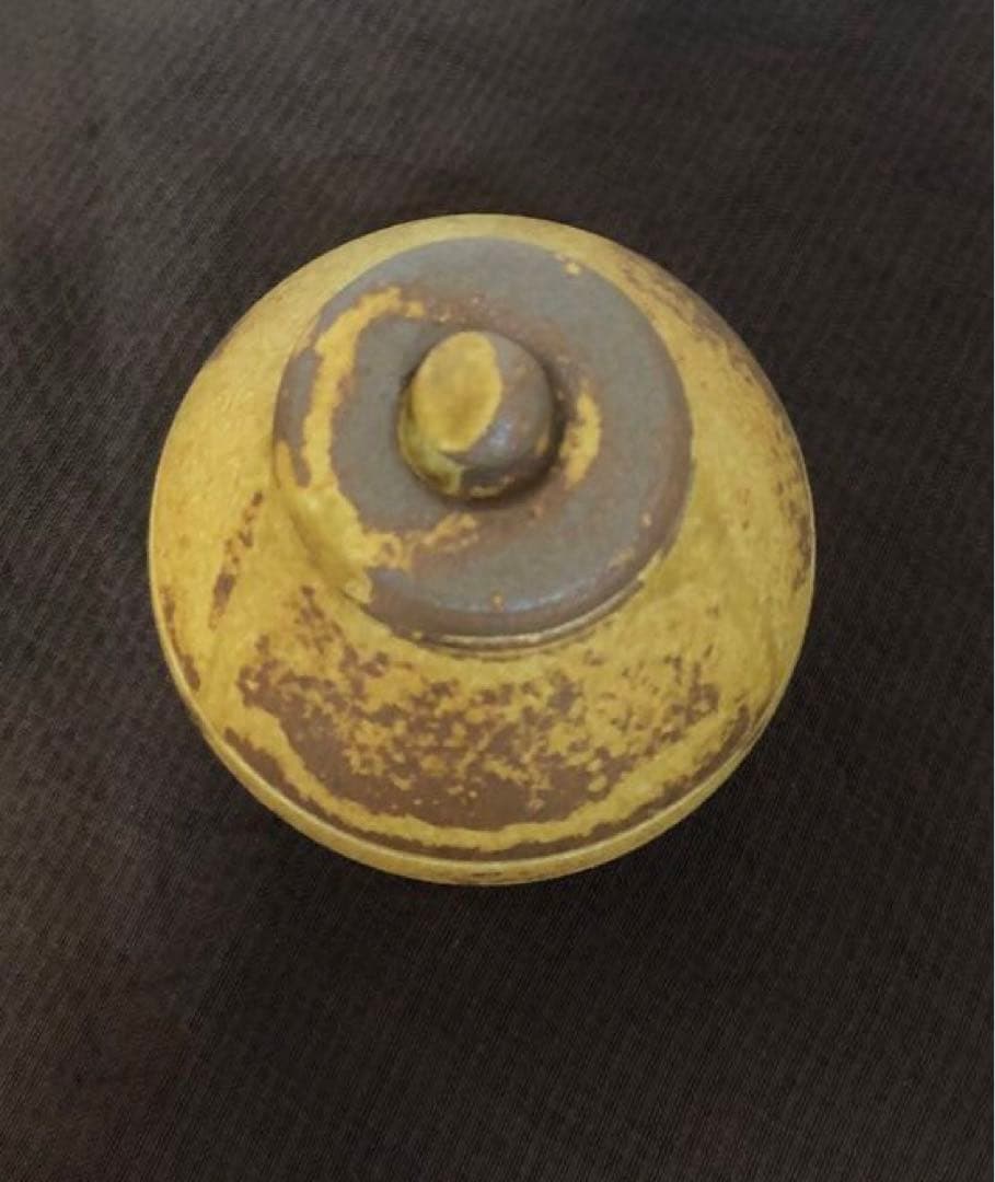 【美品】高麗天目　共箱　栞付　茶入　李殷九作