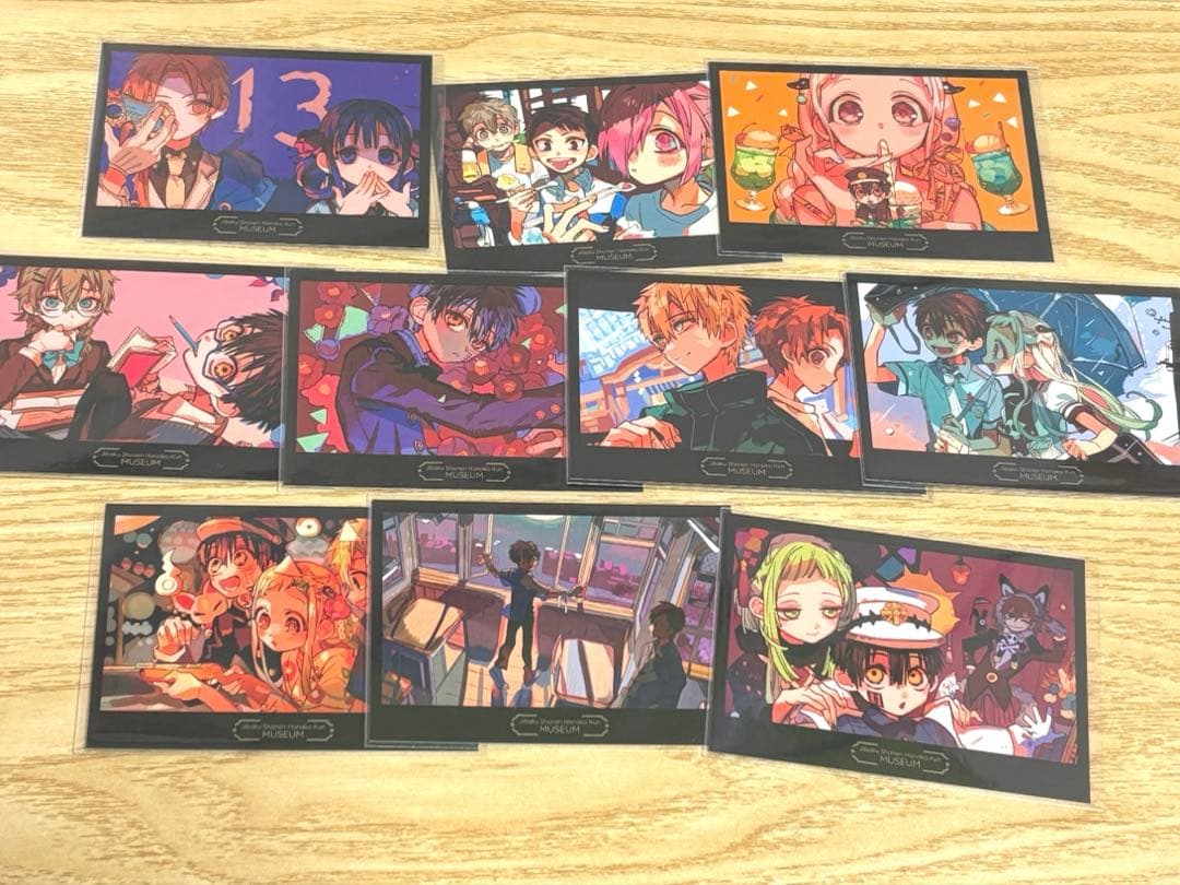 地縛少年花子くん　ミュージアム　特典　フォトカード　コンプリートセット