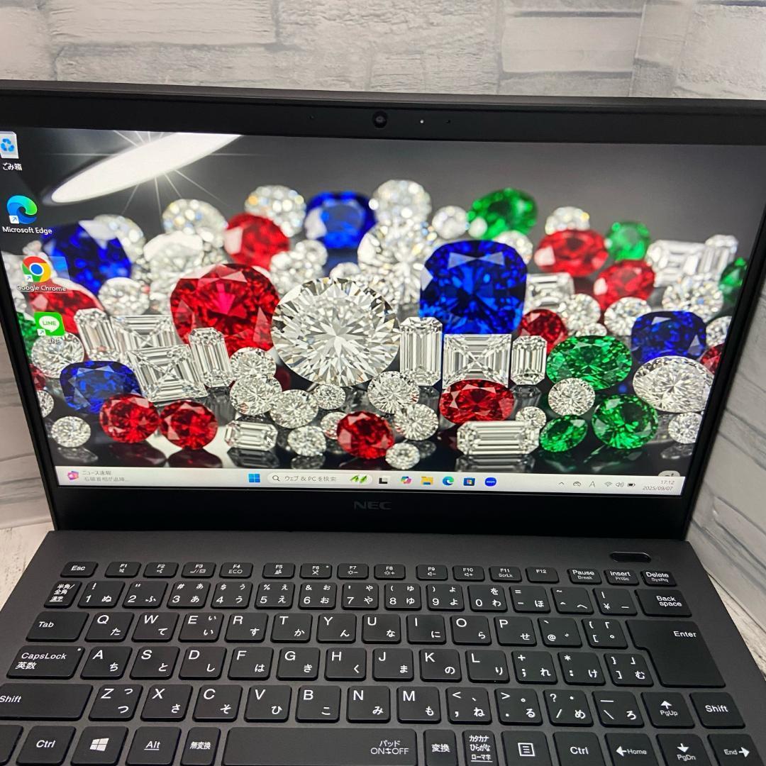 美品 i5 第8世代 NEC ノートPC Win11 Office