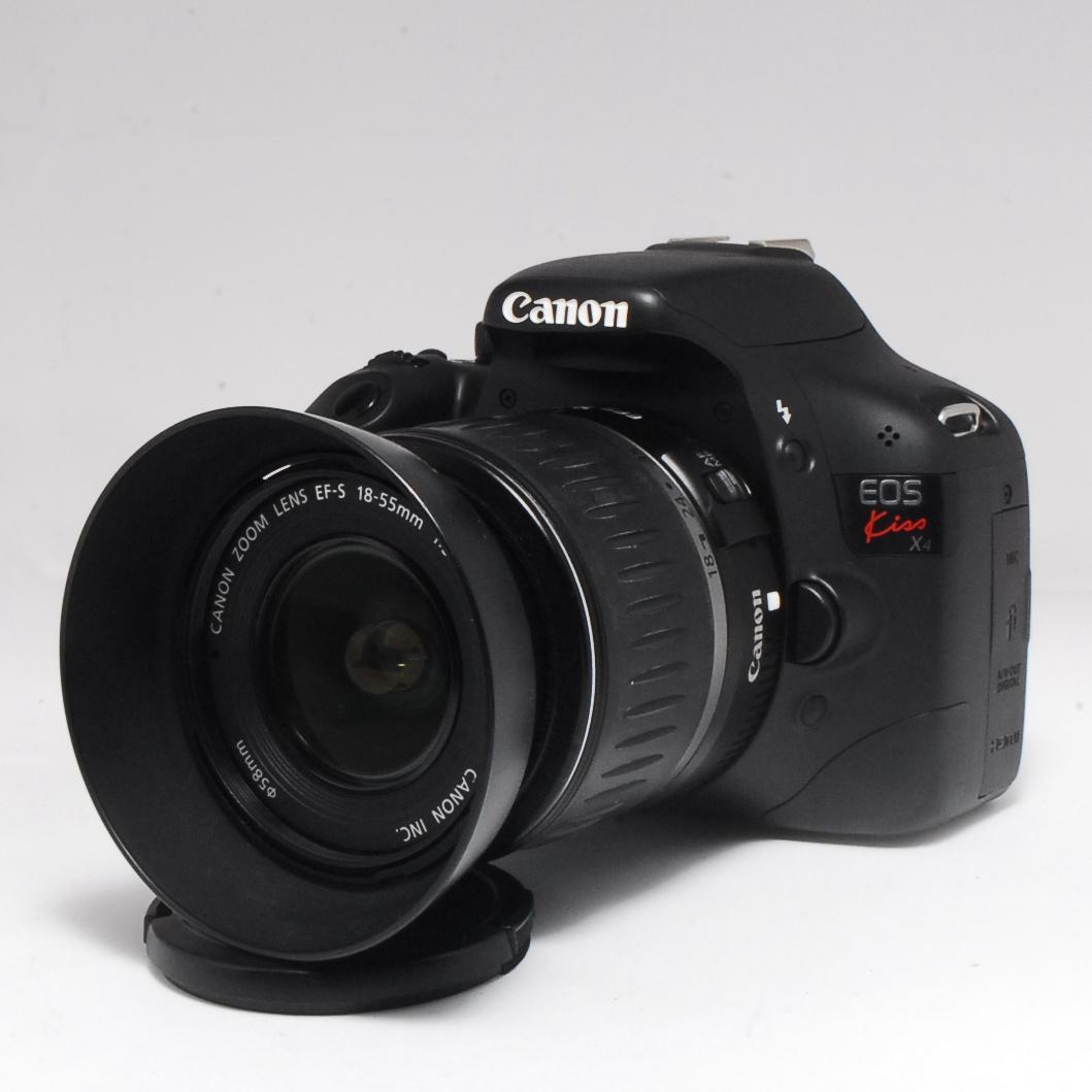 【初心者おすすめ】Canon kiss X4 レンズフード付 動作確認済