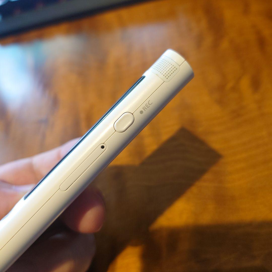 【美品】自動翻訳機ez:commu TR-E18-01-WH