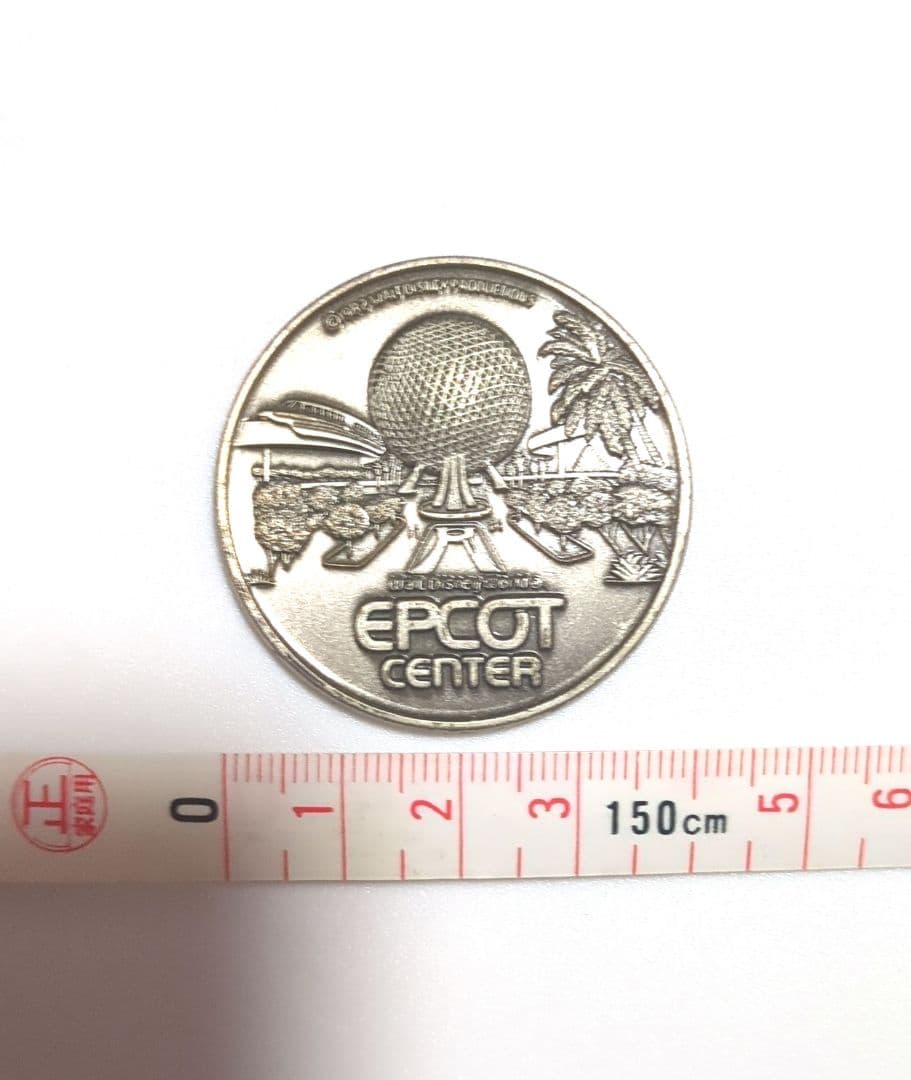 【入手困難】米国Disney resort EPCOT CENTER記念メダル