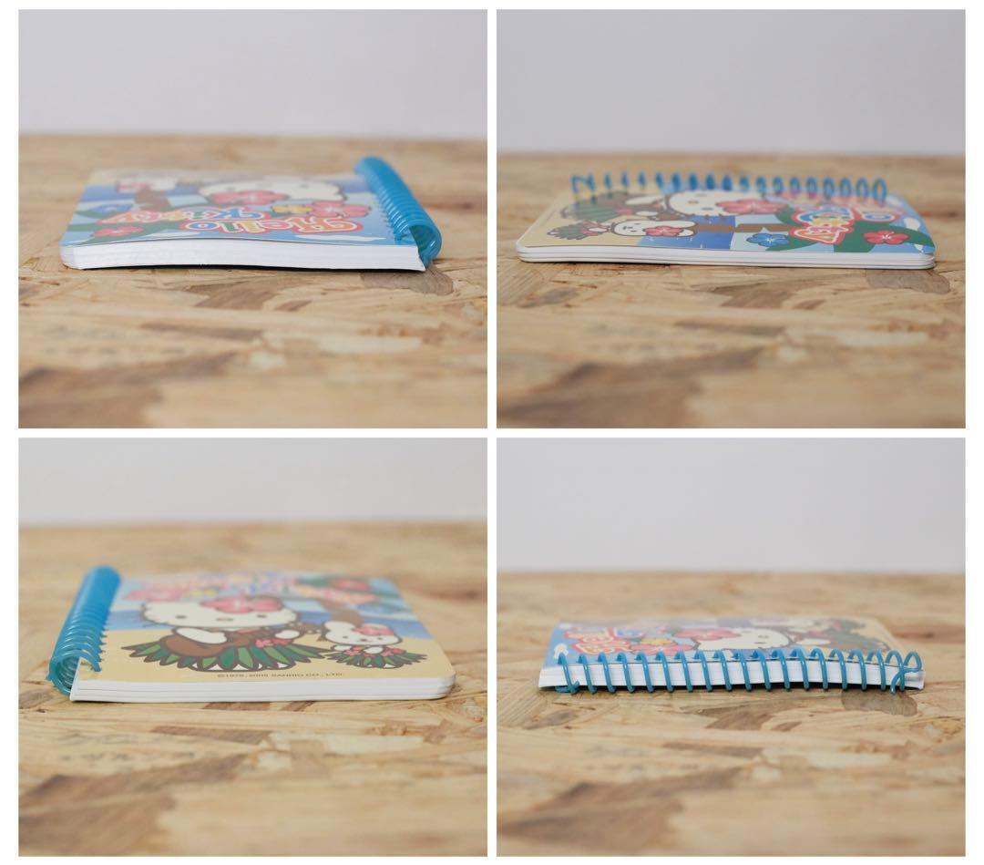 ハワイ限定　日焼けキティ　ぬいぐるみ　ネックストラップ　リングノート　セット