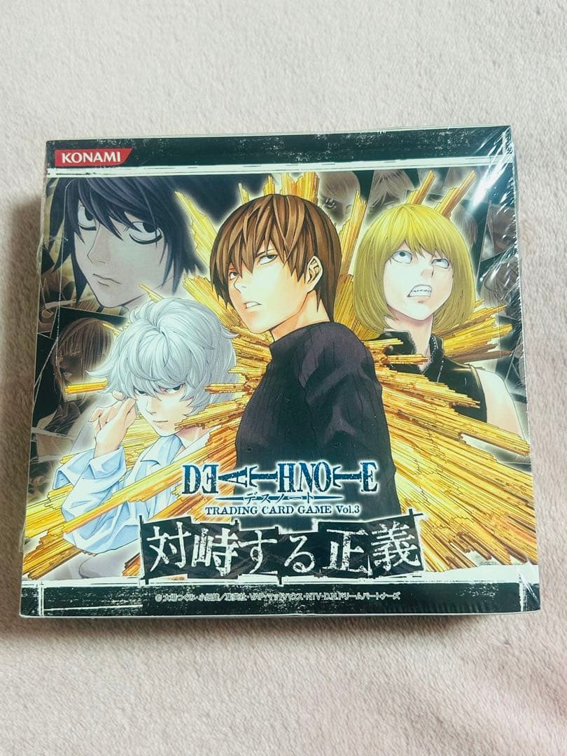 新品　未開封　カード　BOX デスノート　対峙する正義
