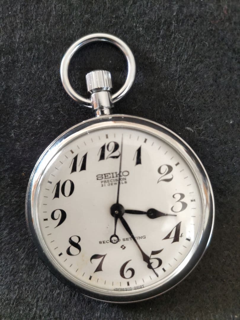 国鉄　懐中時計　分鉄