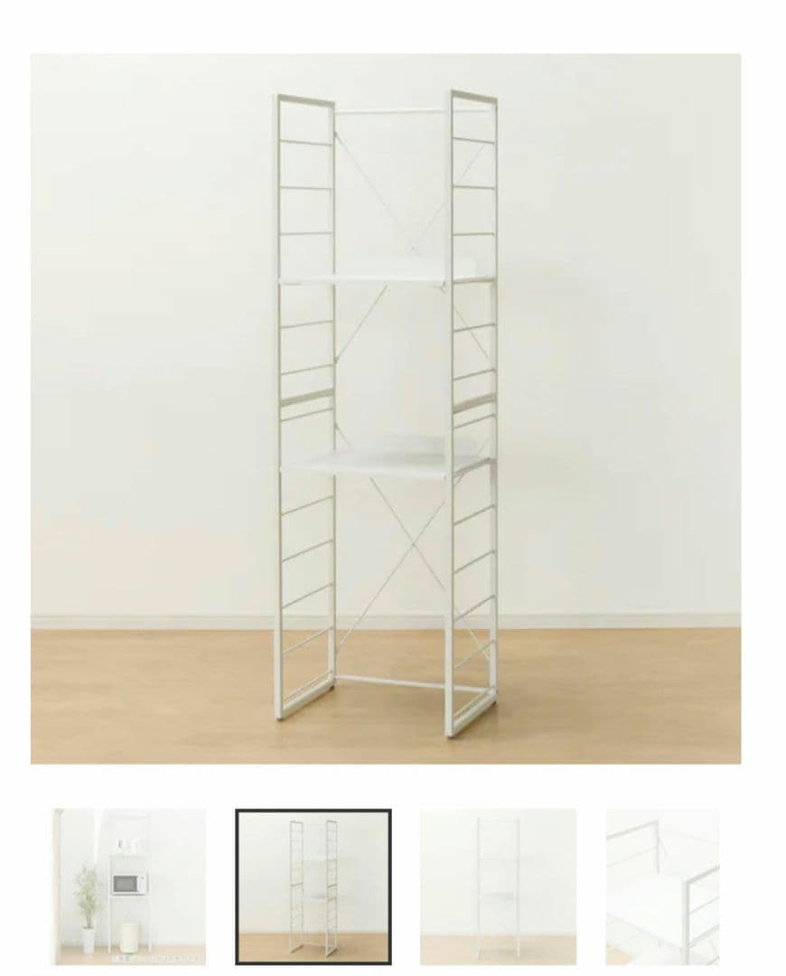 家電セット　Panasonic 冷蔵庫 180L・レンジ・ニトリ家電ラック