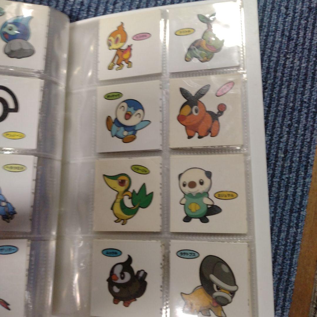 ポケモン　デコキャラシールホルダー　121枚セット　アドバンスジェネレーション