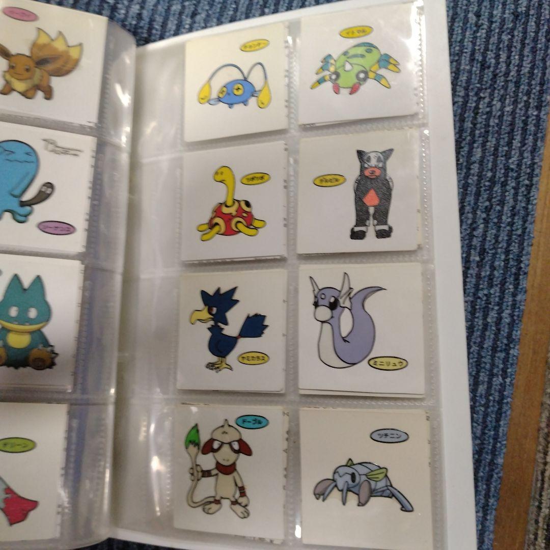 ポケモン　デコキャラシールホルダー　121枚セット　アドバンスジェネレーション