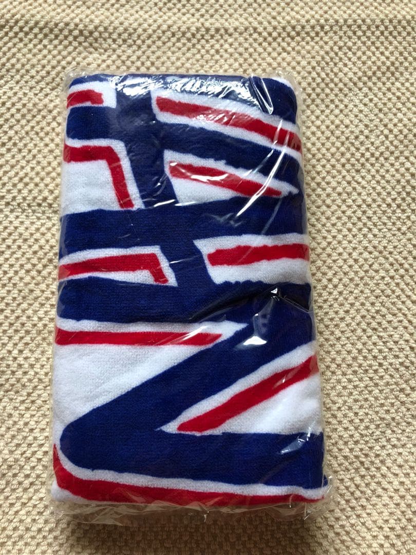 WANIMA タオル ピザロゴ 白