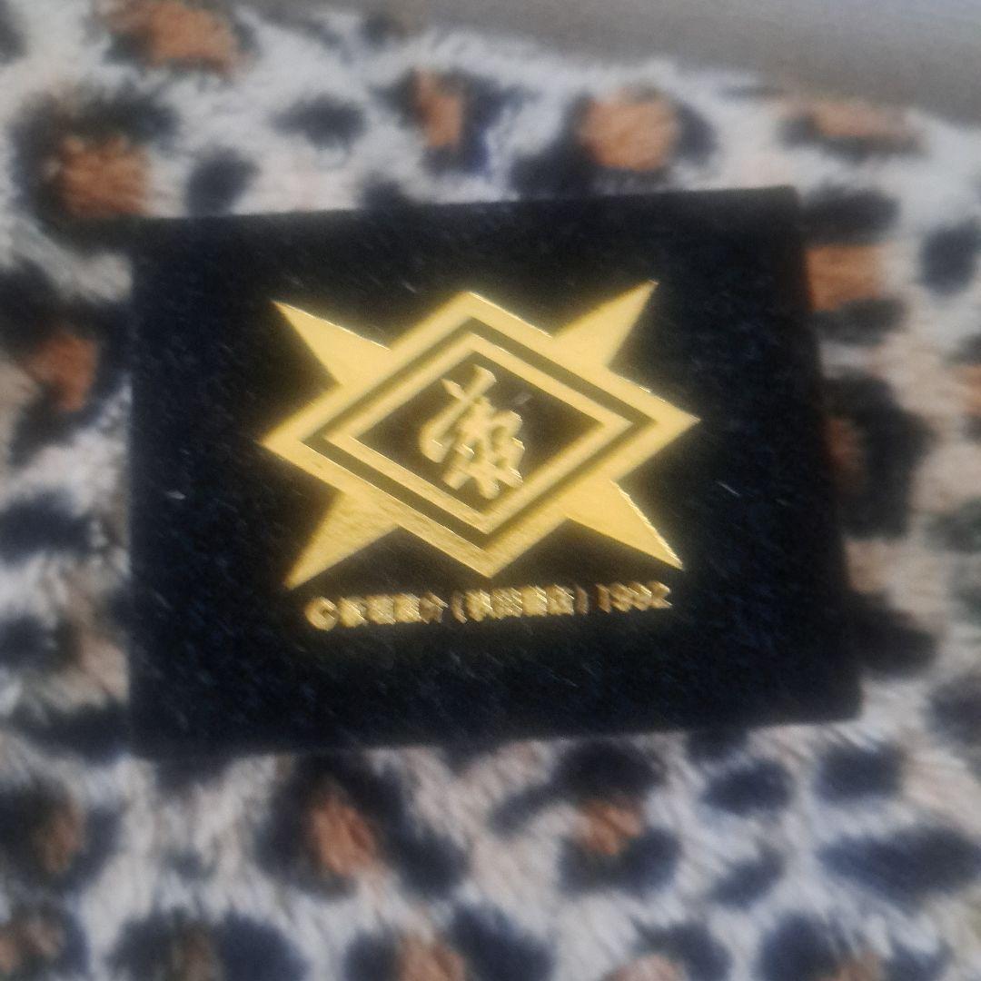 刃牙展 花山薫グッズ 花山組ピンバッジ2個セット ケース付き