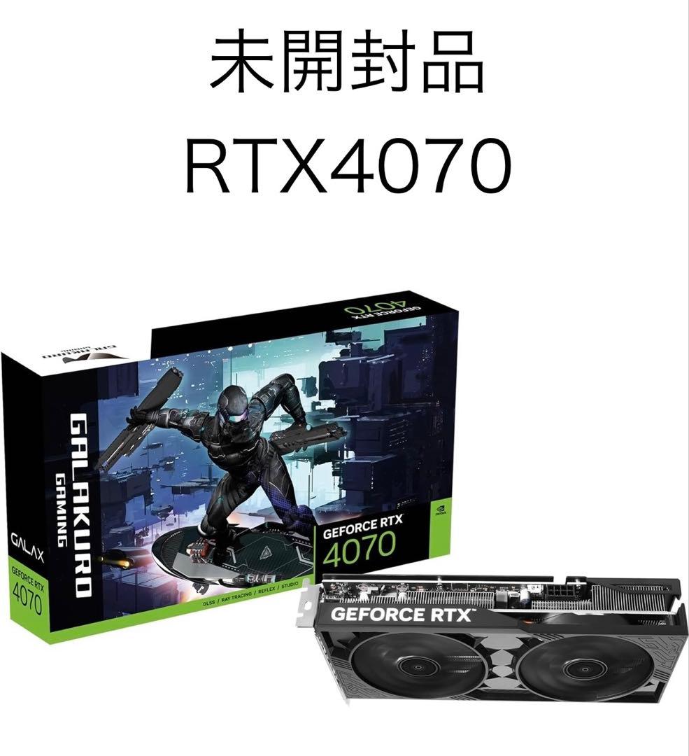 玄人志向 グラフィックボード GG-RTX4070-E12GB/DF2