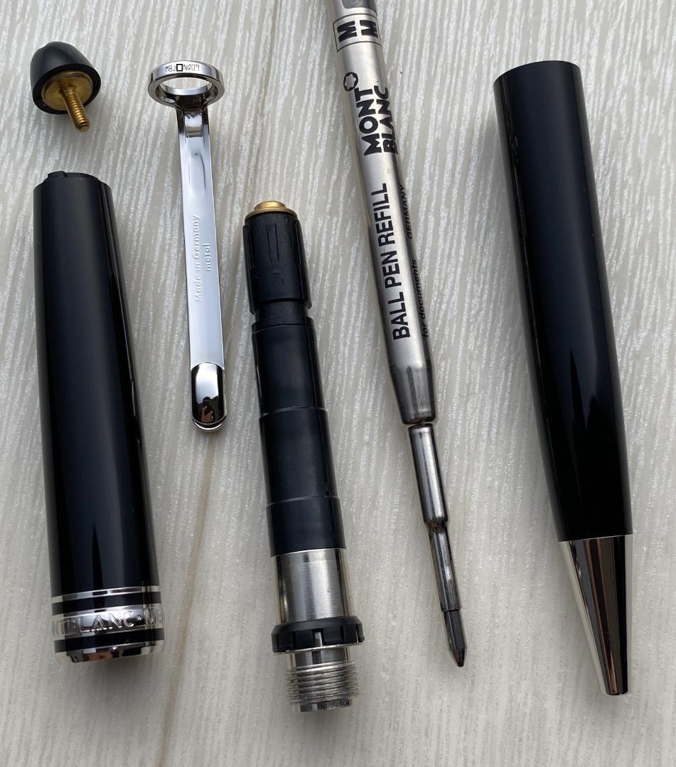 現行品　未使用に近い モンブラン プラチナライン P164 ブラック ボールペン