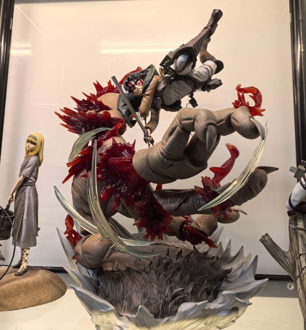 進撃の巨人 ③ リヴァイ·アッカーマン ガレージキット ガレキ スタチュー