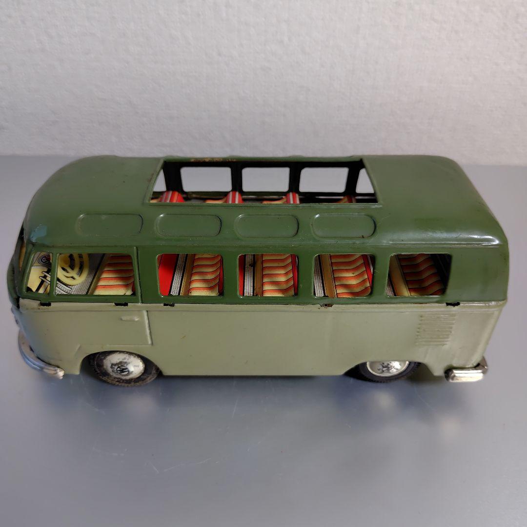 当時物　バンダイ　ブリキ　フォルクスワーゲンタイプ2