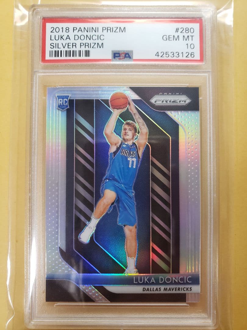 PSA10 ルカ・ドンチッチ 2018 シルバープリズム ルーキーカード