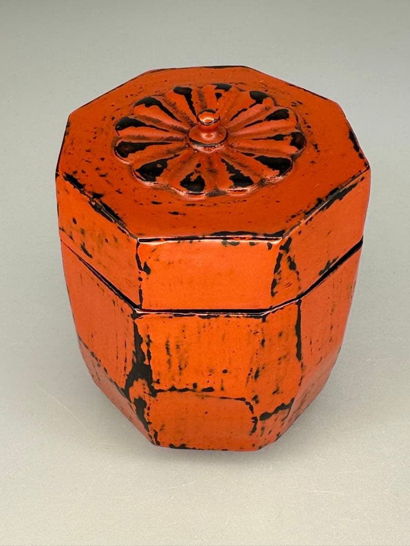 オルテンシア茶道具　棗　村瀬治兵衛　八角茶器