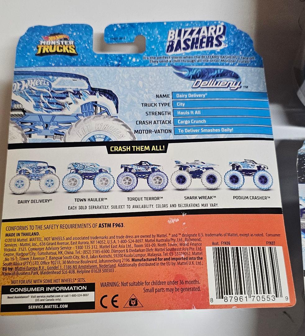 ホットウィール モンスタートラック 2018