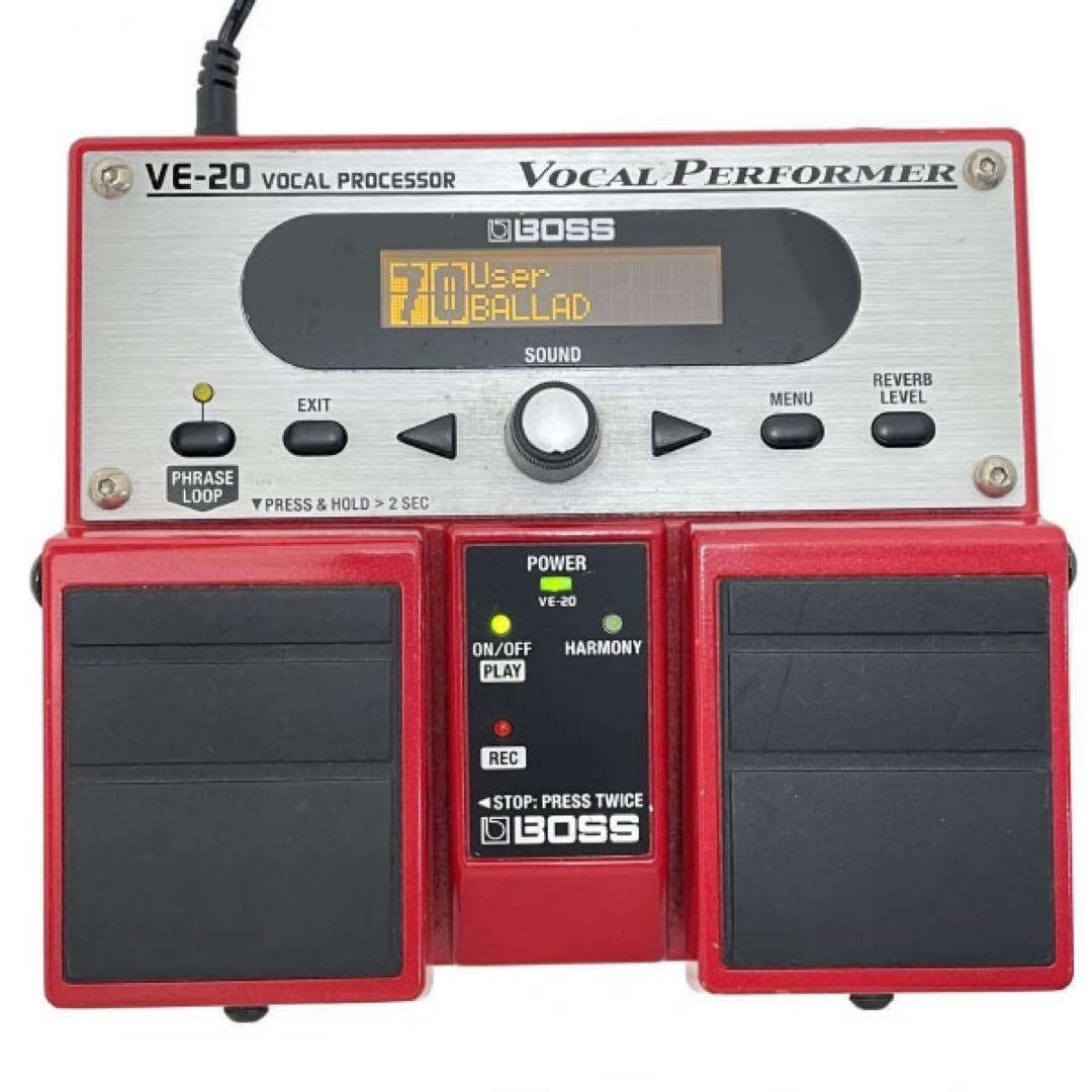 BOSS VE-20 Vocal Processor ボーカルマルチエフェクター