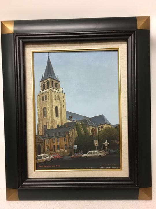 油彩　油絵　直筆(肉筆) 美しい作品