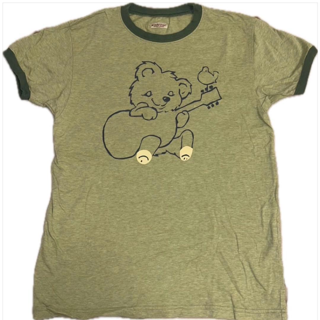 【レア物】Kapital 天竺リンガーTシャツ