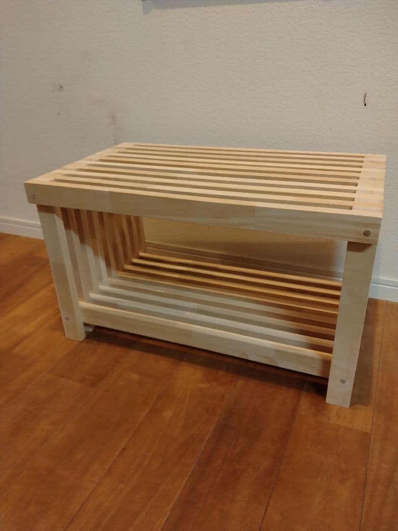 木製　ハンドメイド　水槽台　アクアラック　金魚　ベンチ　テレビ台　シェルフ