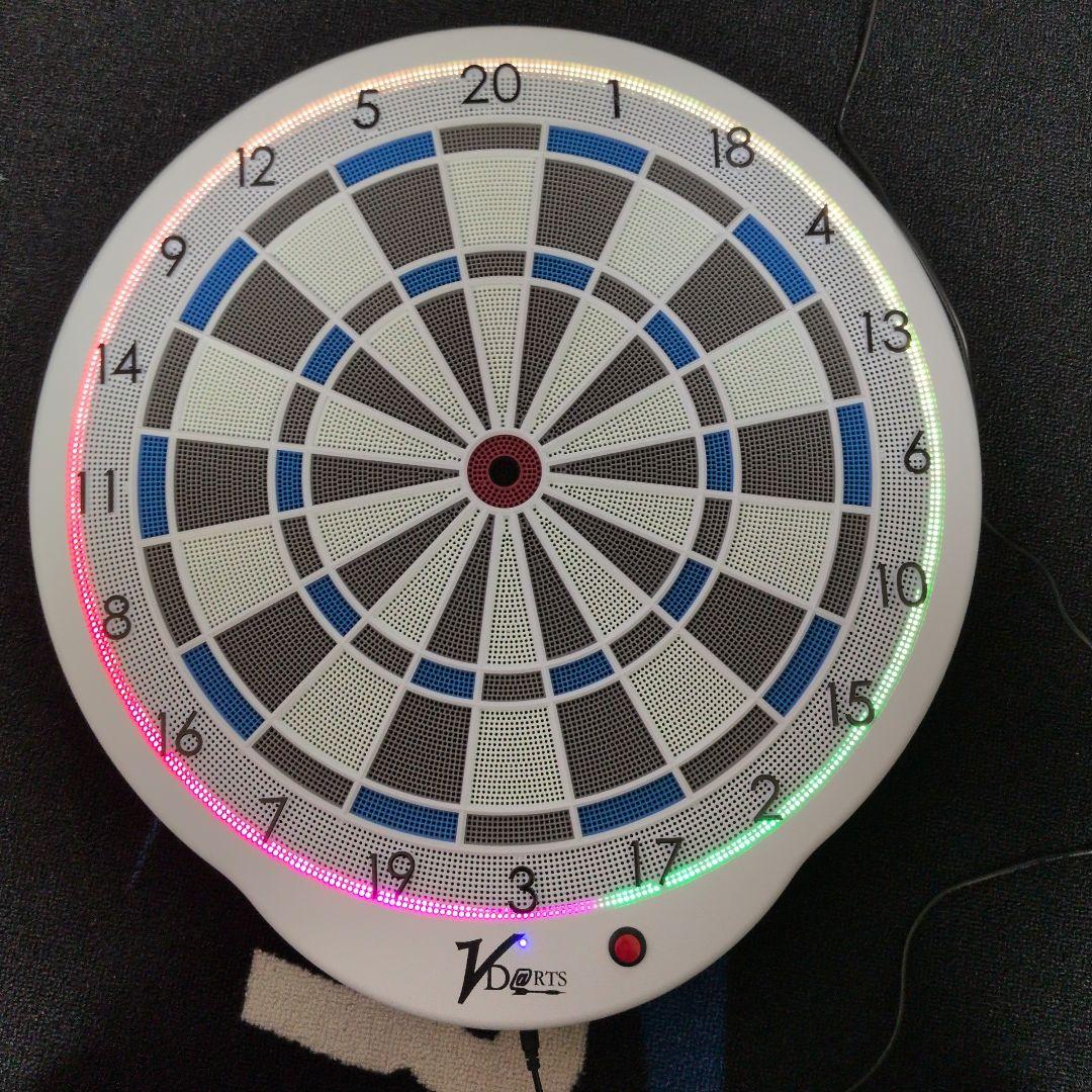 【美品・動作良好】VDarts H3 白 オンラインダーツボード Vダーツ