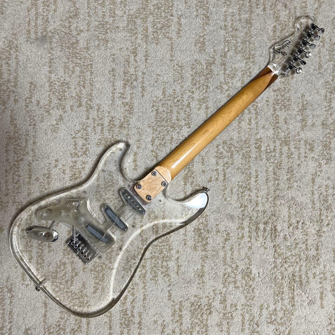 Barclay アクリル ボディ エレキギター ジャンク