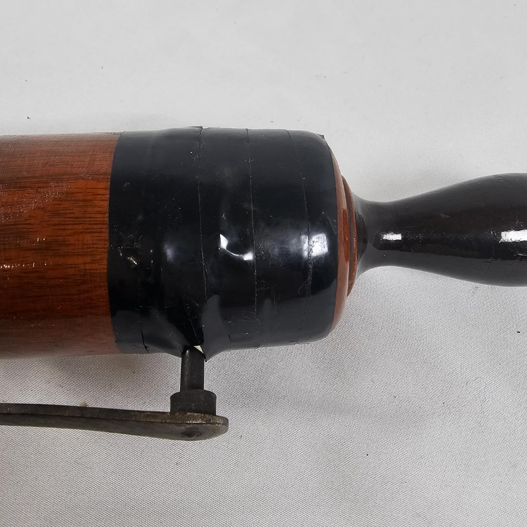 希少 アンティーク 手回し 按摩器 家庭用 最新式 木製 骨董