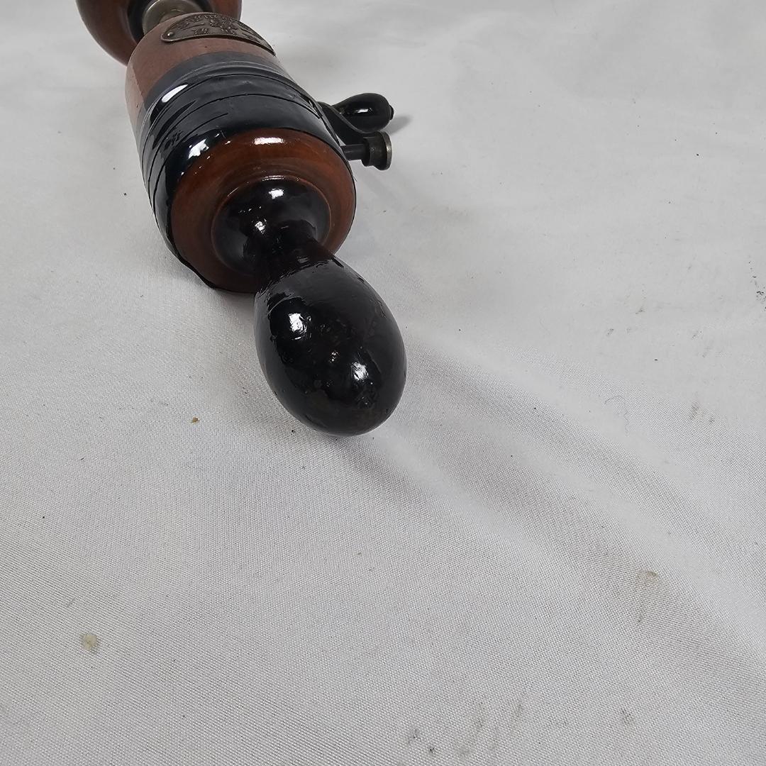 希少 アンティーク 手回し 按摩器 家庭用 最新式 木製 骨董