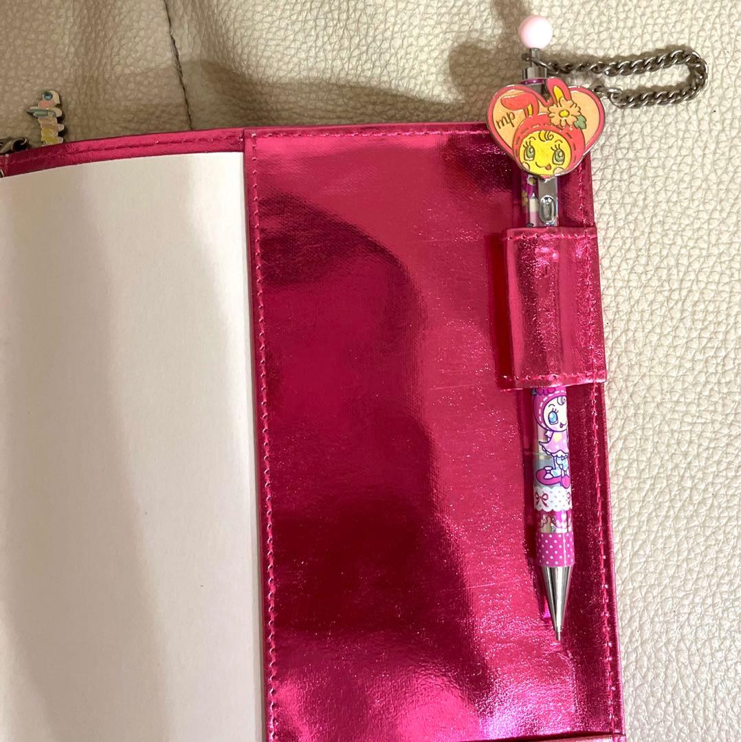 ①メゾピアノ　カバーノート　シャープペン　２点　とめ売り　チャームおまけ　ベリエ