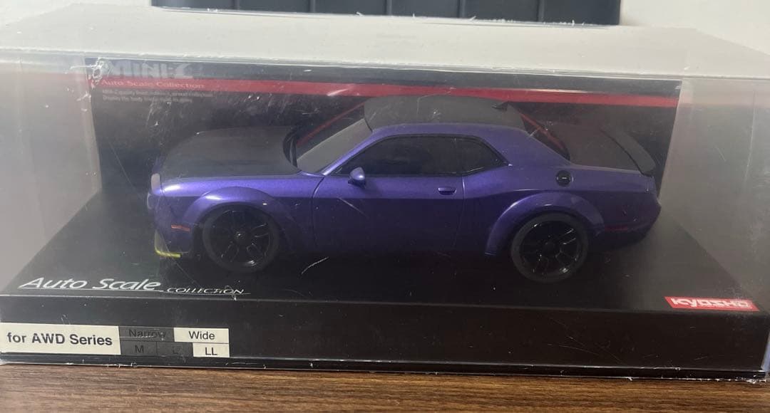 ミニッツ ダッチ チャレンジャーSRT ヘルキャットレッドアイ ボディ