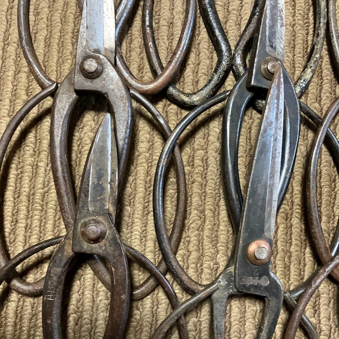 剪定鋏　茶鋏　ハサミ　14本　王麻子　松王　月姫