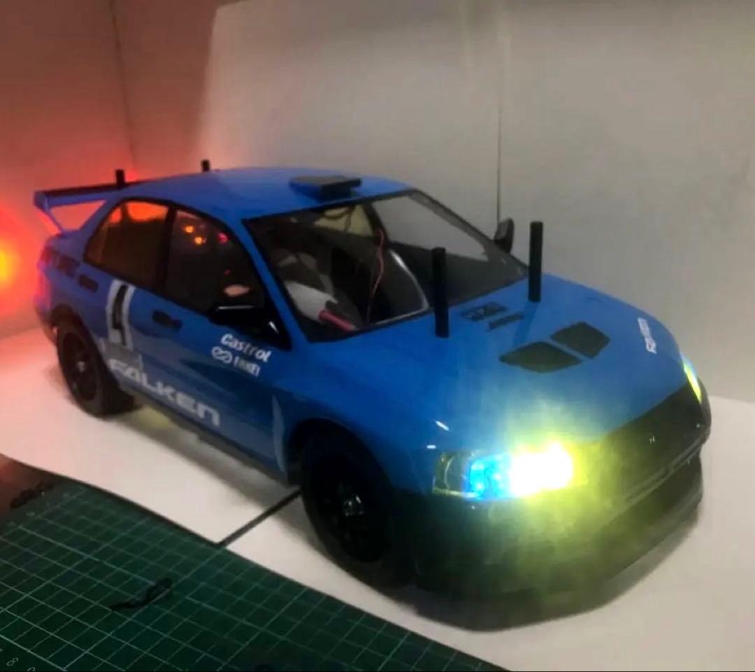 ラジコン タミヤ TT-02 入門者向けセット ランサーⅦ WRC MX-6③