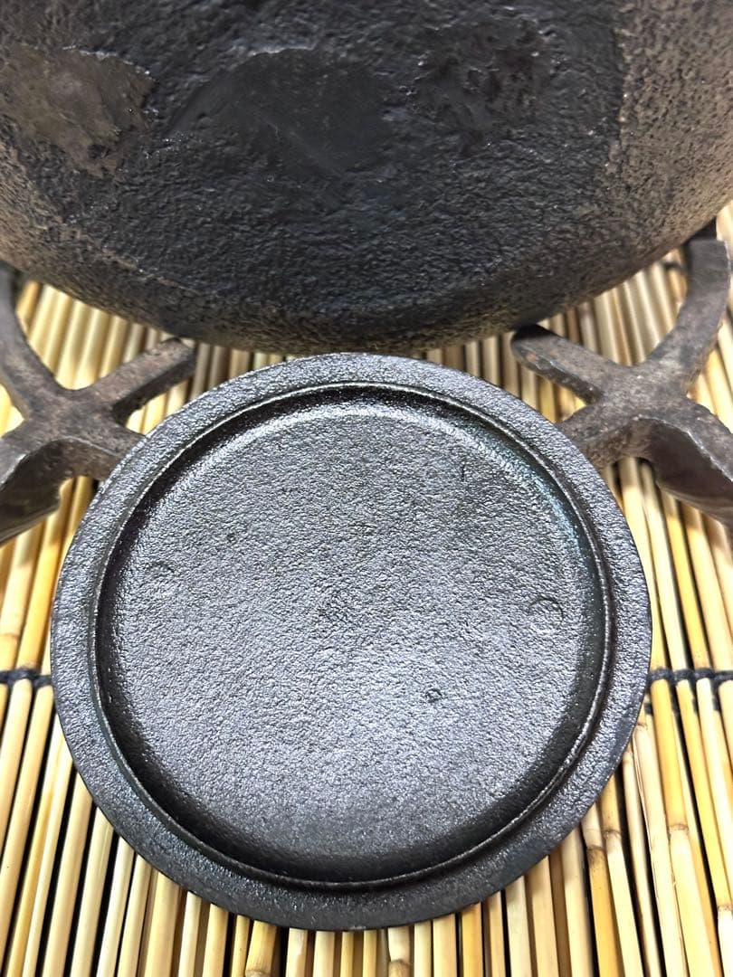 未使用品　南部照光堂名人心斎造　１３型　棗型アラレ　きなこ様　売約済み