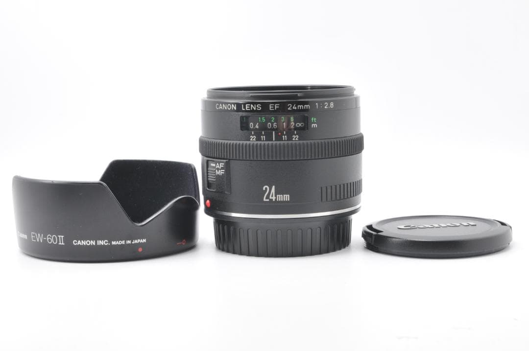 Canon EF 24mm F2.8 ✨ 超広角単焦点レンズ キヤノン 大人気