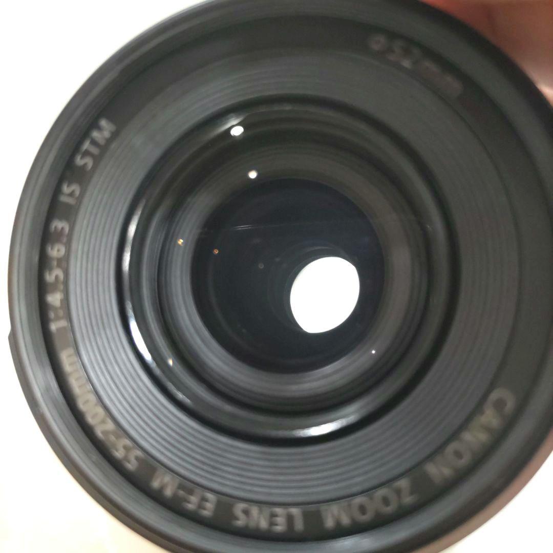 Canon 望遠ズームレンズ　EF-M 55-200mm ISSTM eos M