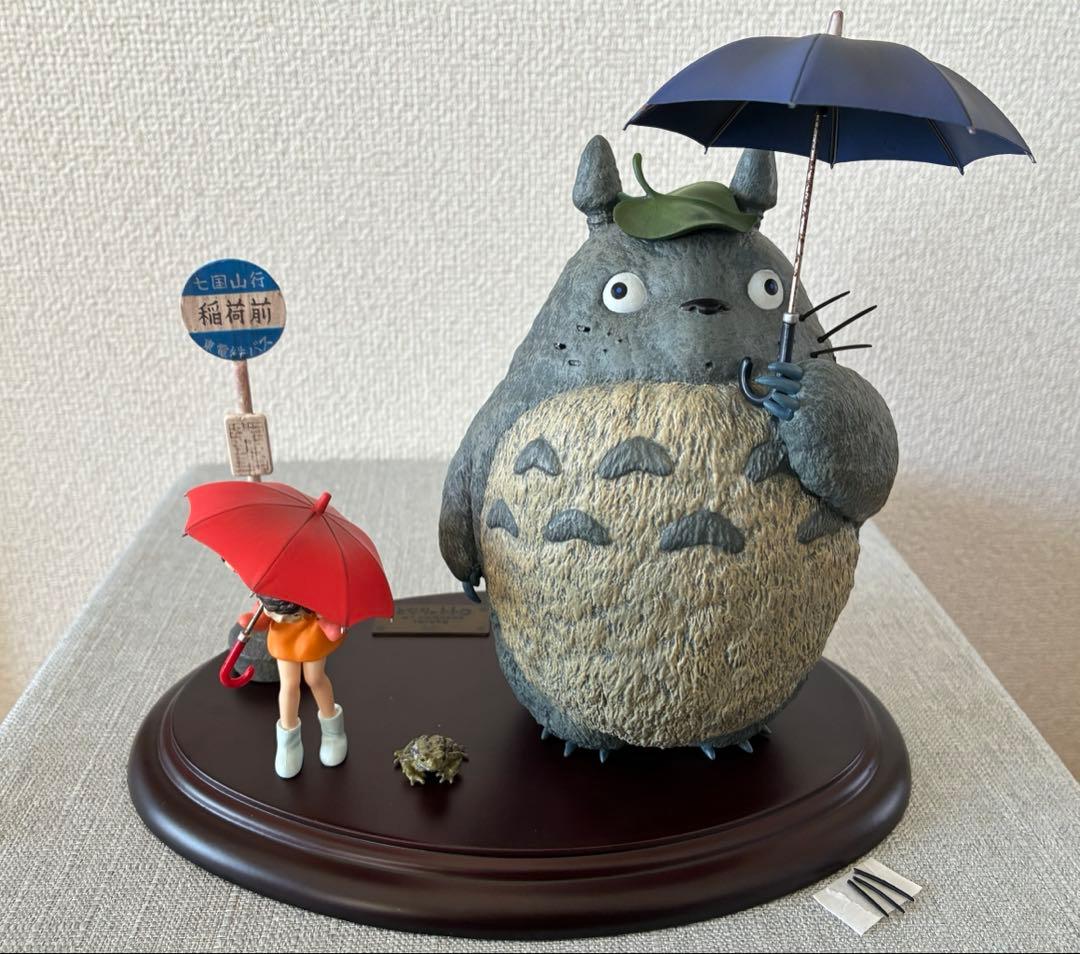 となりのトトロ　バス停シーンのフィギュア　コミニカ製ジブリフィギュア（中古品）