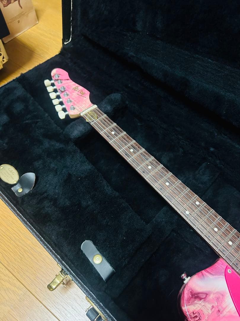 Schecter シェクター純正ハードケース（廃盤品）G&G製 ほぼ未使用