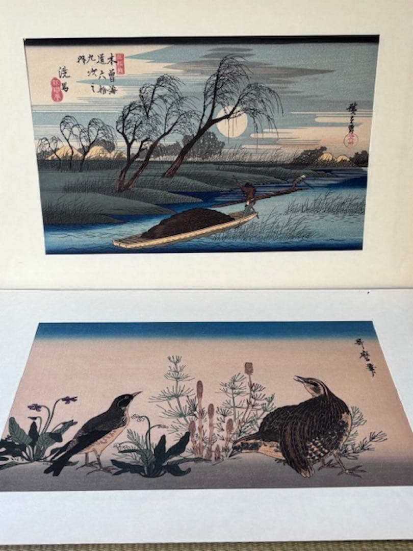 稀版浮世絵 花鳥風月選集 大江戸木版社 木版画第1回～第25回 ※第2・3回欠品