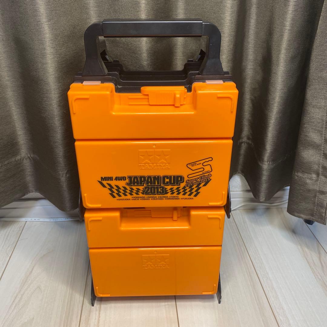 【ミニ四駆】ポータブルピット　ジャンパンカップ2013 オレンジ