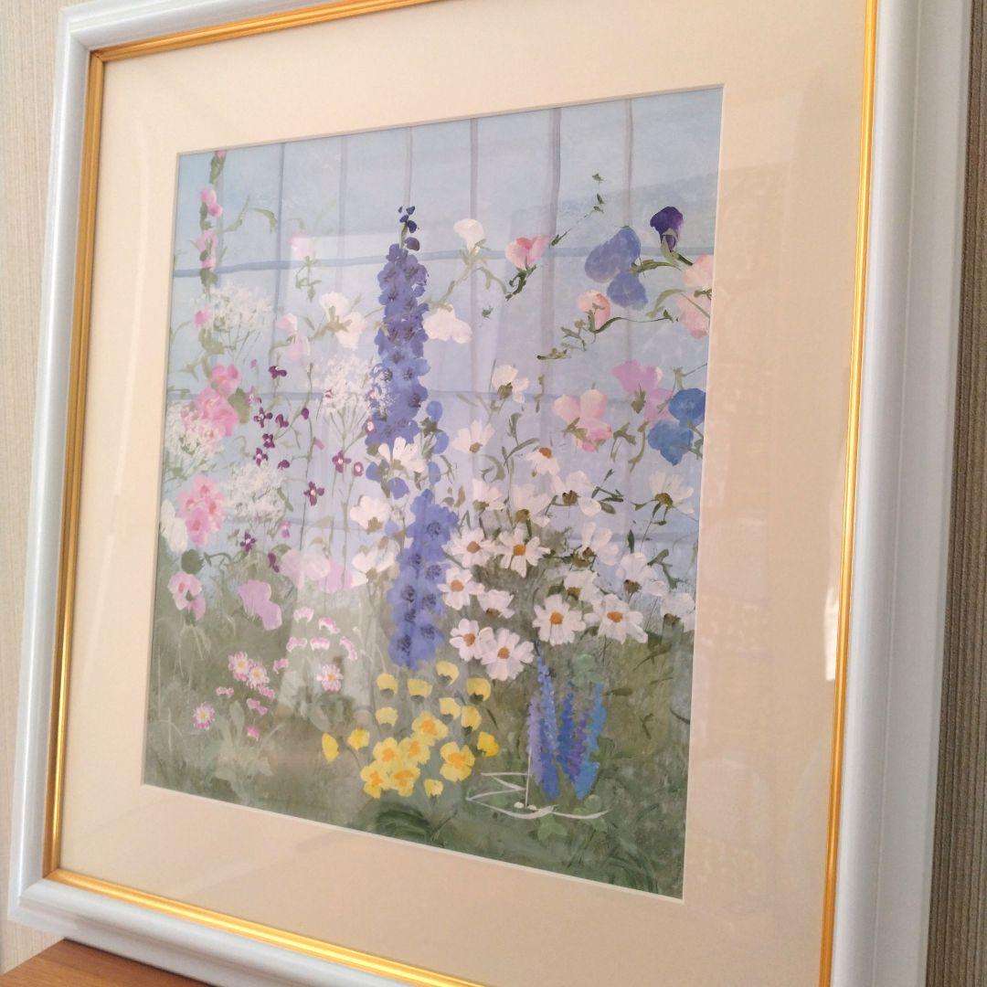 イーダ ヴァリッキオ　原画 アクリル画　直筆サイン入り