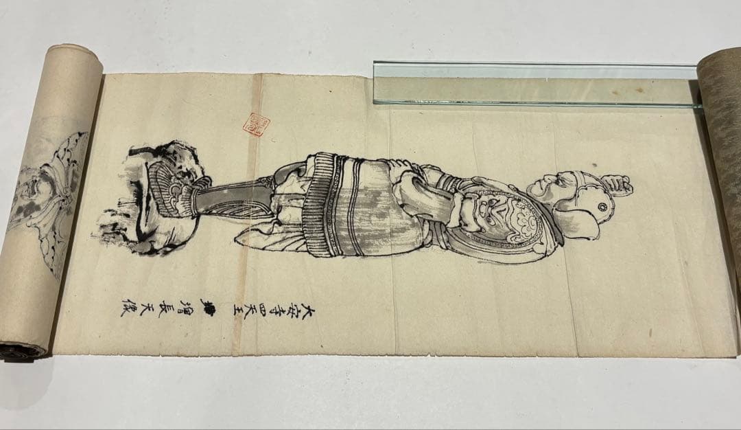 「古仏像参考集」昭和18年写 10図1巻|仏教美術 佛像 仏画 和本